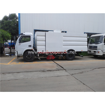 Road sweeper truck mounted road sweeping machine